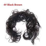 Unordentliches lockiges Haar für Knod # 4 - Schwarzbraun