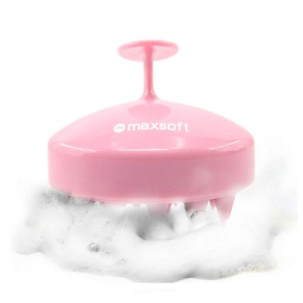 Shampoo Haarbürste - Massage und Stimulation der Kopfhaut - Pink