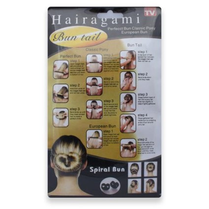 Hair Agami 2-er Pack (Schwarz + Lila)