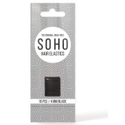 SOHO Snag-Free Hair Elastics, Schwarz - 10 Stck.