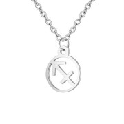 Tierkreis-Halskette: Schütze - Sternzeichen, Silber
