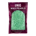 UNIQ Wax Pearls Hard Wax Perlen 100g, Green Tea