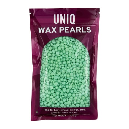 Pearl Wax Hard Wax Beans 100g, Green tea