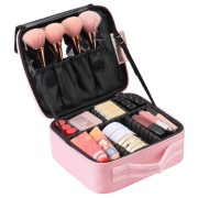 UNIQ Makeup Reisetasche - Kulturbeutel / Kosmetiktasche für all dein Make-up - Pink