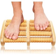 Fußmassage Rollen / Rollen in Holz - 2x5 Brötchen